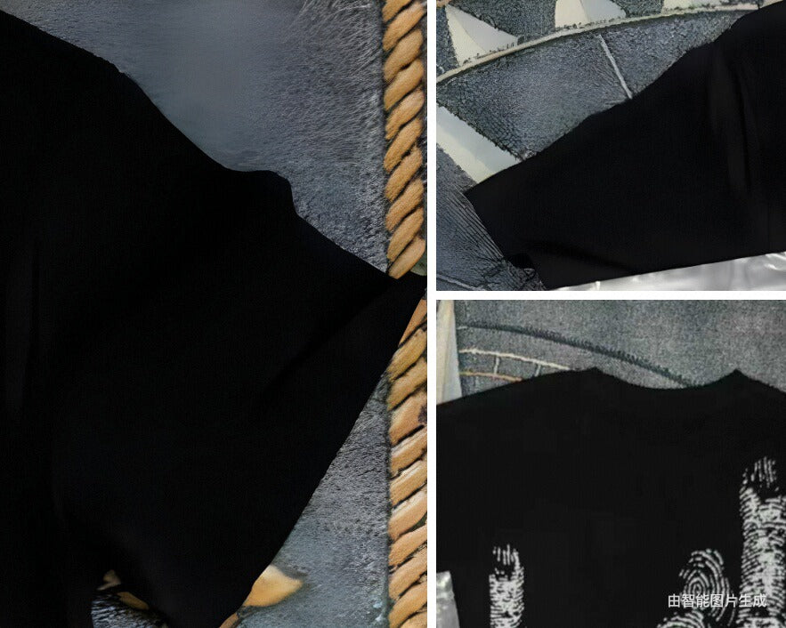 Revenge 24SS God’s Eye Puffy Print Short-Sleeve T-Shirt