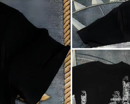 Revenge 24SS God’s Eye Puffy Print Short-Sleeve T-Shirt