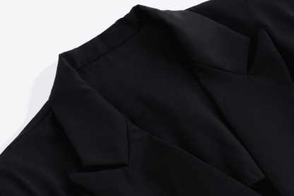 Yohji ’Flower & Youth’ Wool Blazer - Lotus Cut-Out Detailing