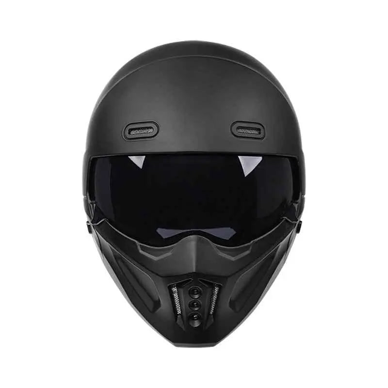 Shadow Scorpion Motorcycle Helmet - Full Face DOT Approved for Harley Cruiser Bike Class A 3C