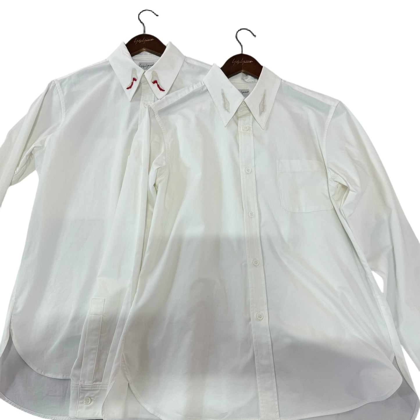 Yohji Dark Angel Wing Shirt – 02AW Archive Embroidered Design