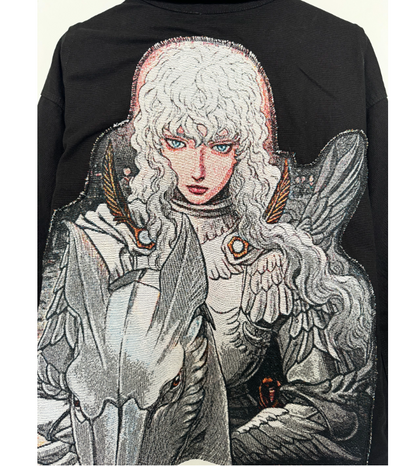 Berserk Griffith "White Hawk" Custom J01 Jacket - Remade Vintage Workwear - donclickin