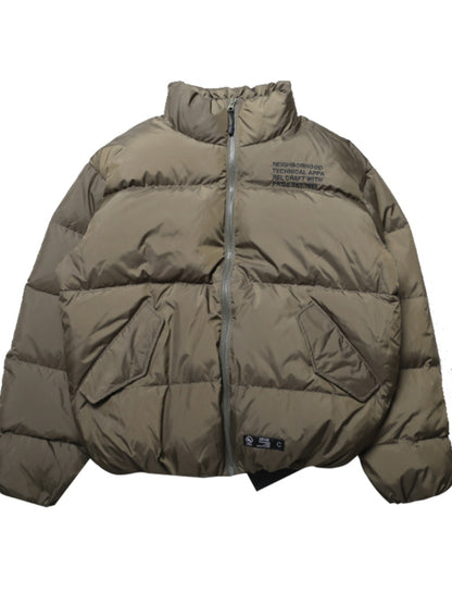 NEIGHBORHOOD Jacket Embroidered Casual Down Long-Sleeve 90% Down Coats