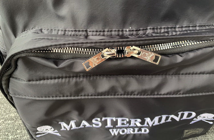 MMJ Mastermind Japan Backpack Black Soul Edition Travel Laptops Bags - Black