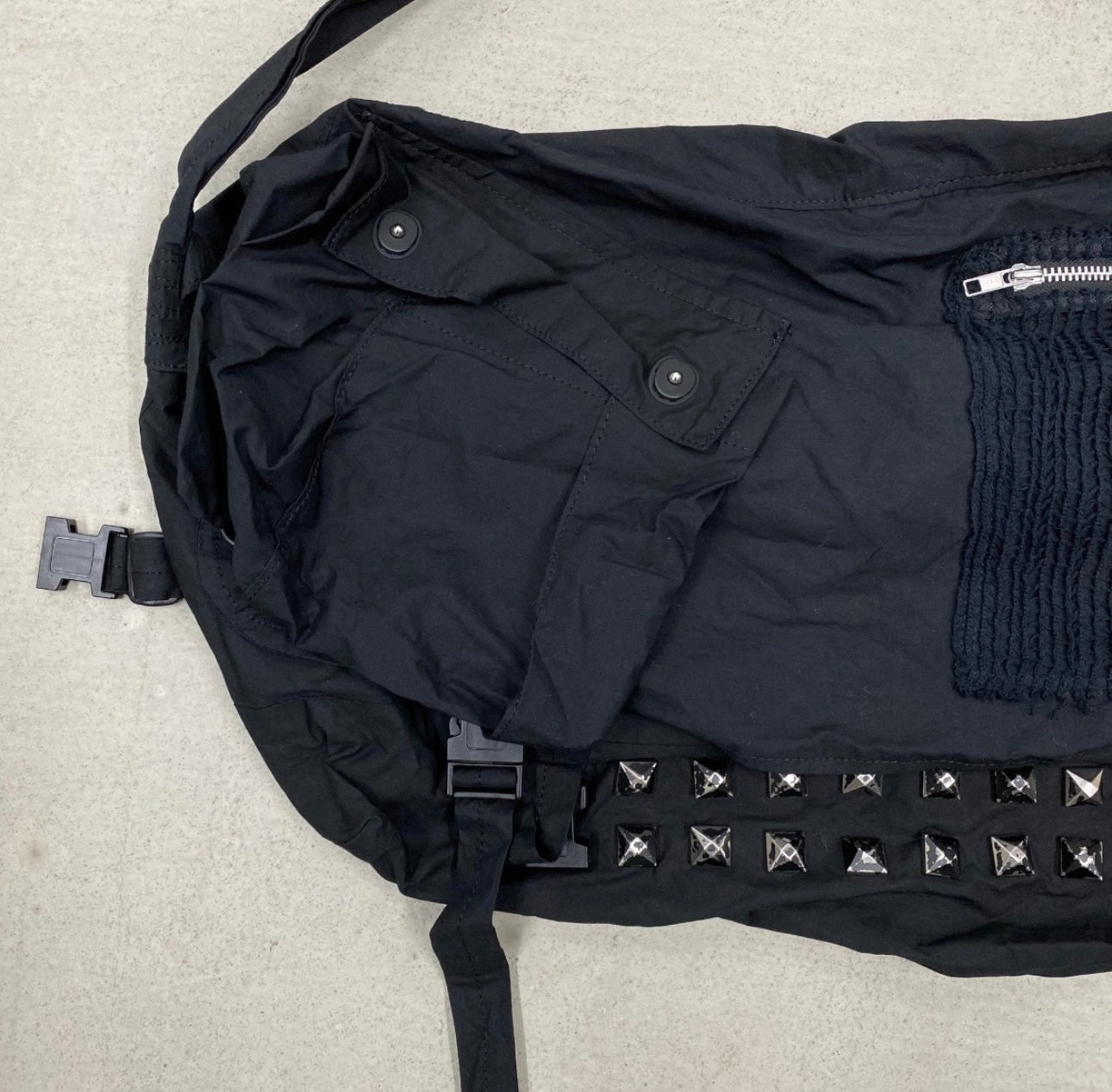 Undercover Studded Crossbody Bag from 06SS Collection - Black