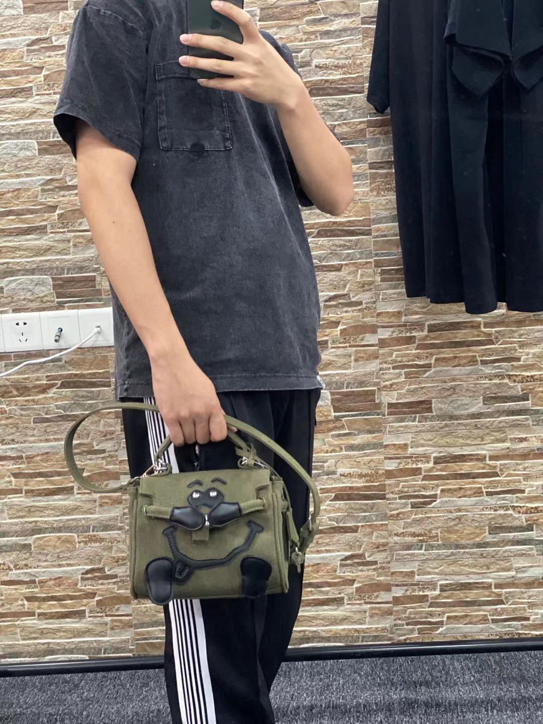 Readymade Monster Bag - Women’s Smiley Face Shoulder Handheld Crossbody Bag - Order with colors/Style