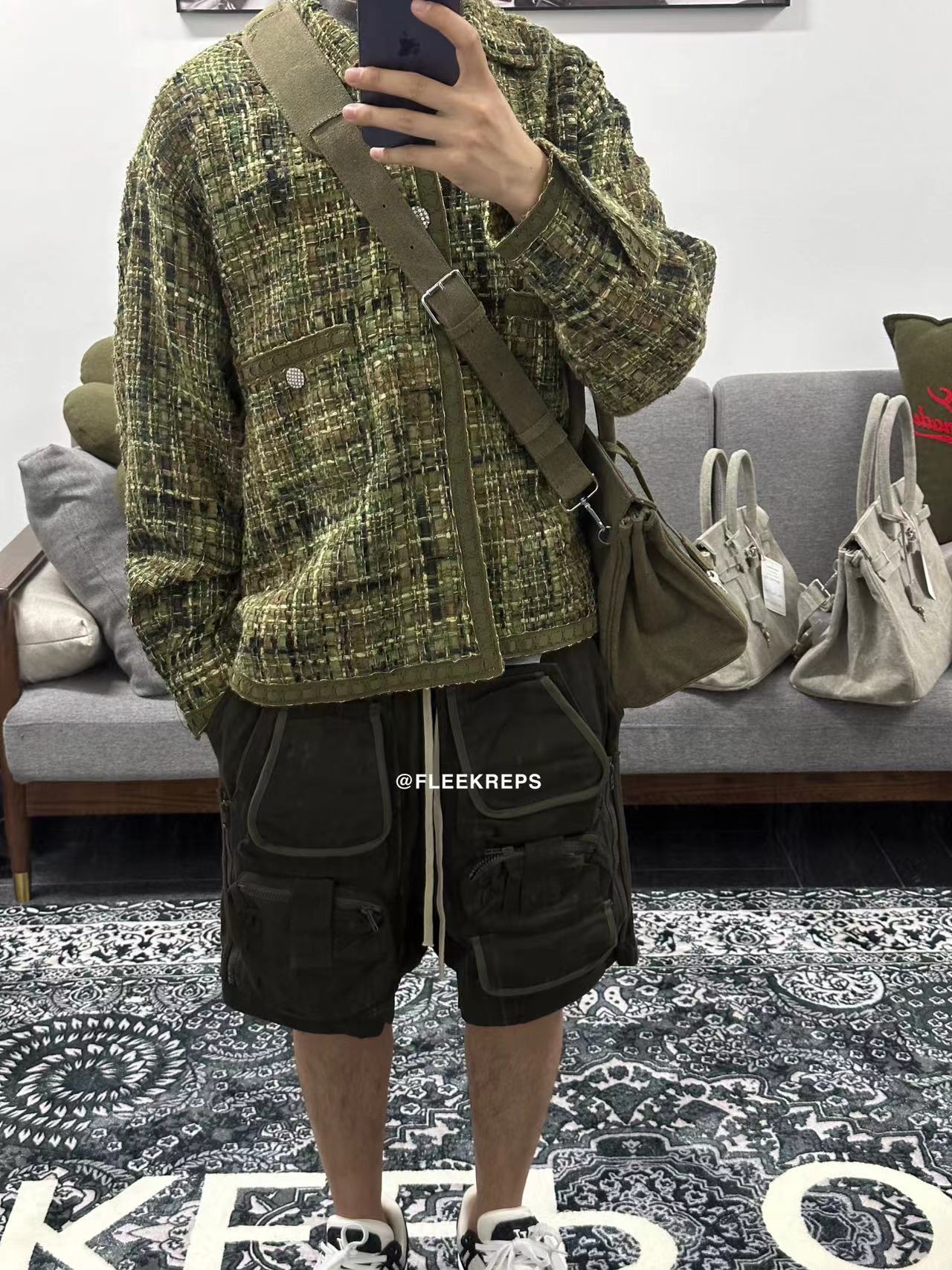 Remake Readymade Yuta Hosokawa Washed Canvas Birkin Bag - Large & Small Sizes