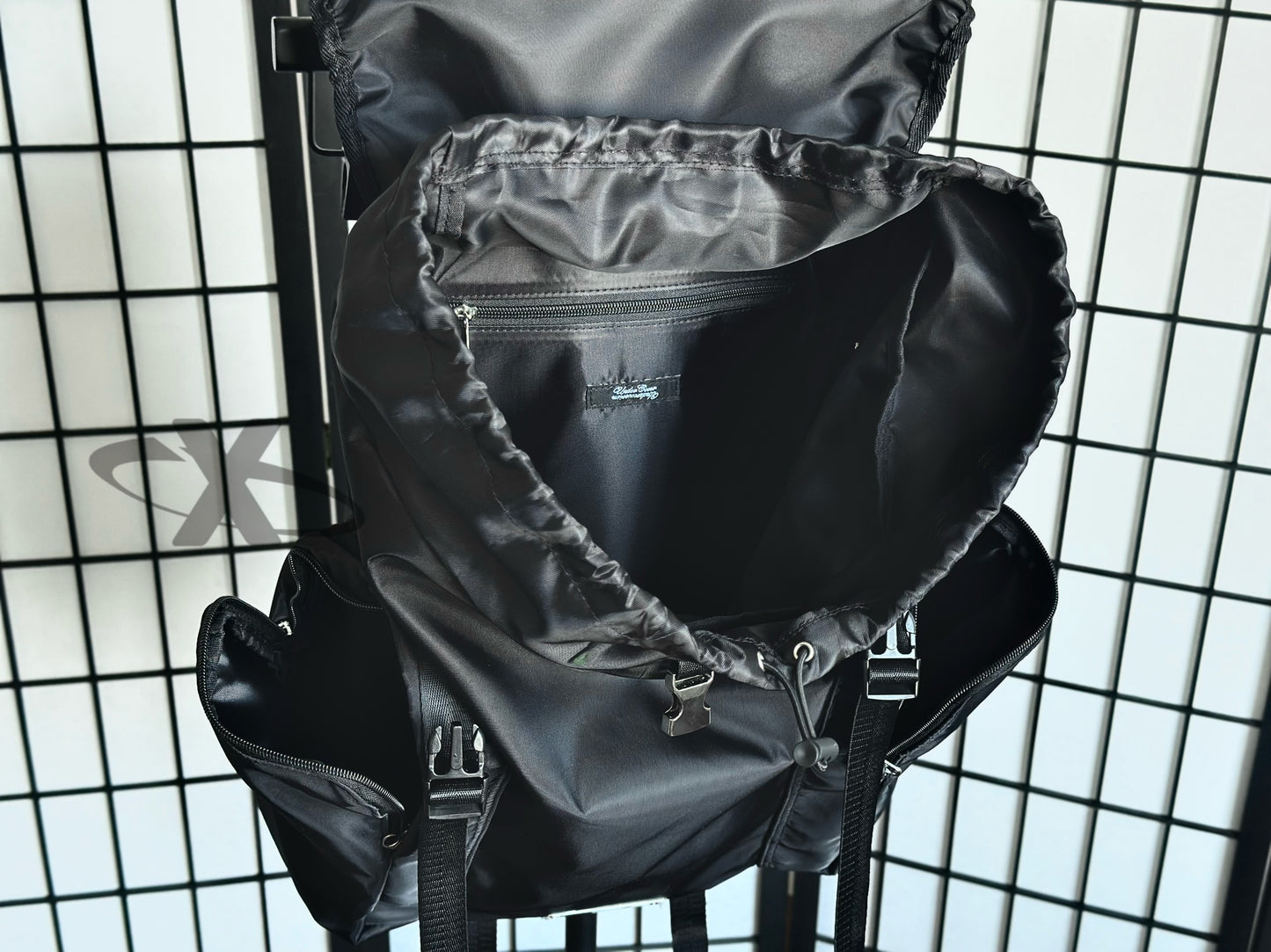 XINrEN Limited Edition Undercover Classic Nylon Parachute Backpack - Black - Nylon Black