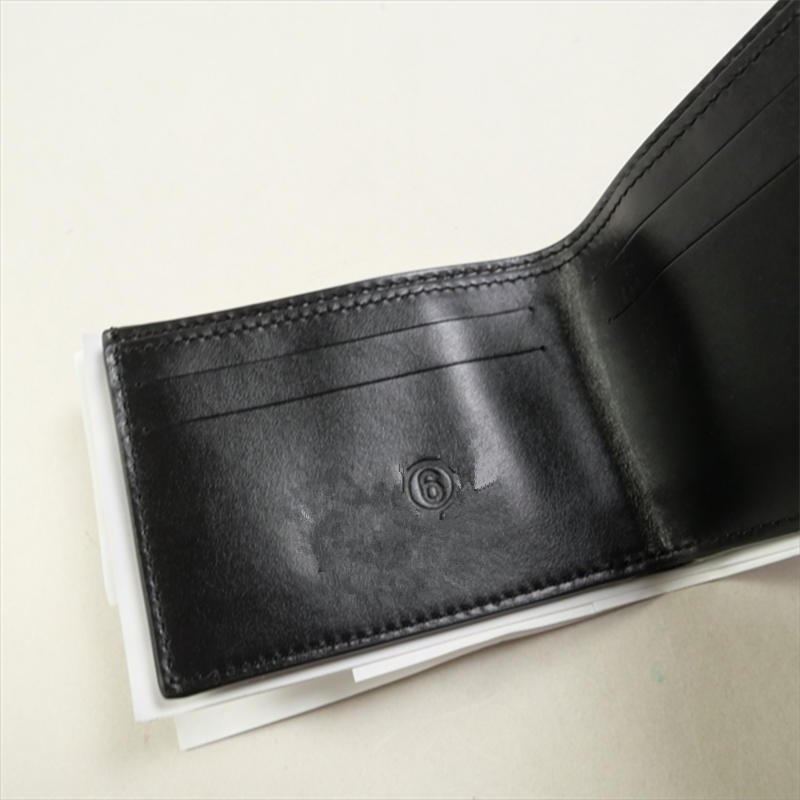 Margiela 24SS Custom Calfskin MM6 Wallet – Invoice Receipt Design Collab - White