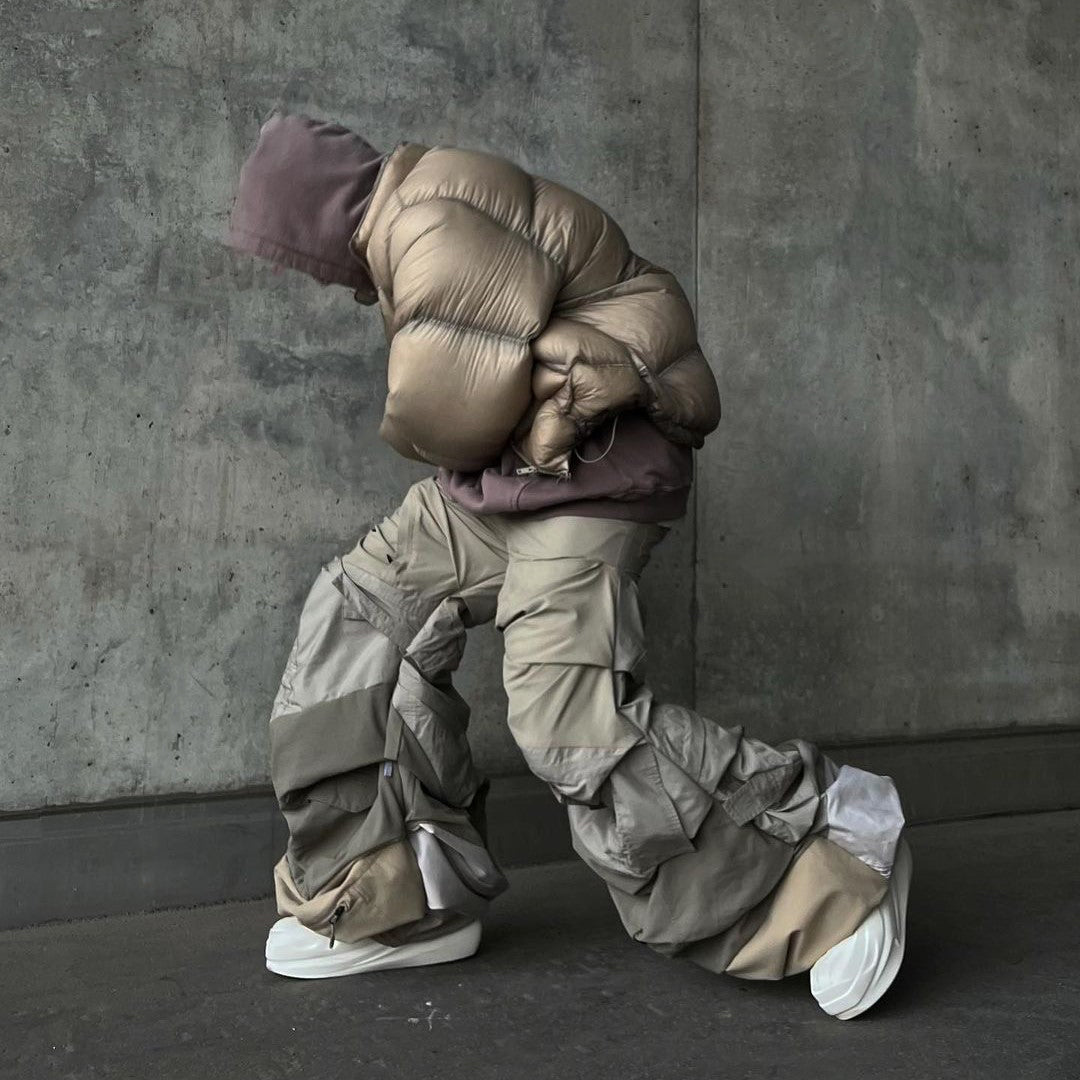 REPRESENT TRACK 24FW White Duck Down Puffer Jacket Coats