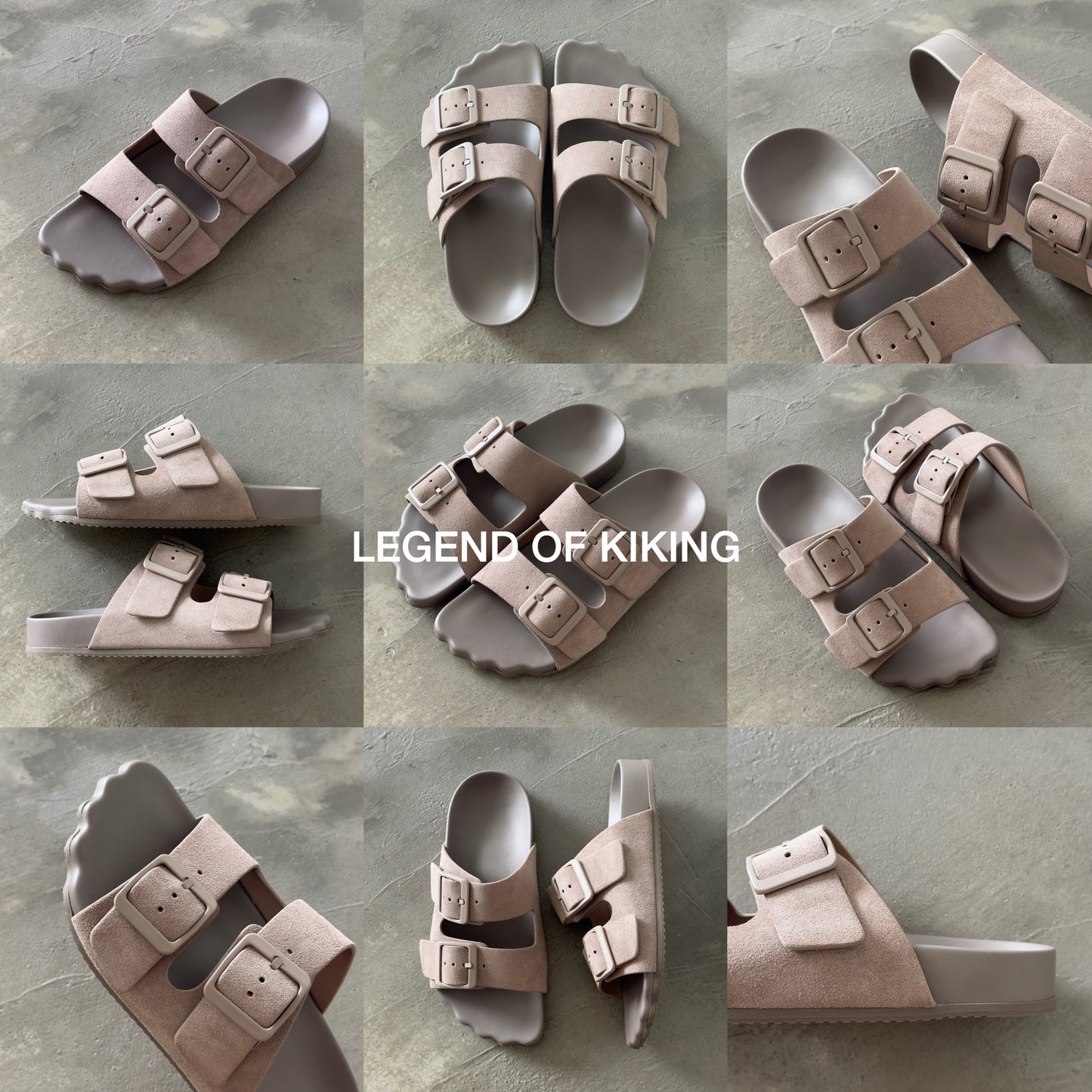 Five-Toe Birkenstock Closed-Toe Slip-On Mules Leather Flat Lazy Shoes