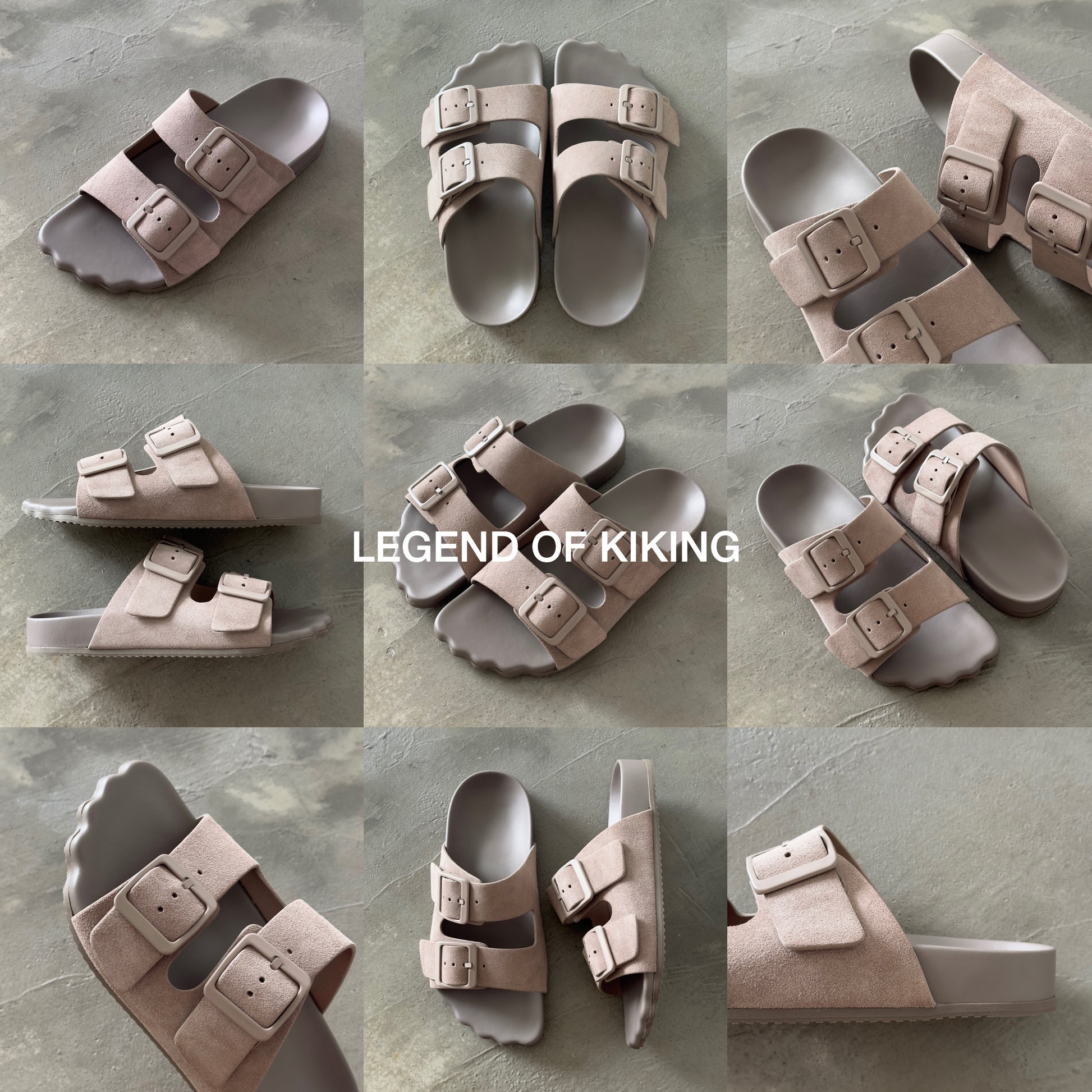 Five-Toe Birkenstock Closed-Toe Slip-On Mules Leather Flat Lazy Shoes