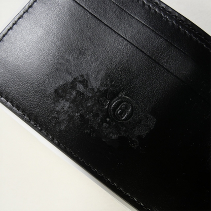 Margiela 24SS Custom Calfskin MM6 Wallet – Invoice Receipt Design Collab - White