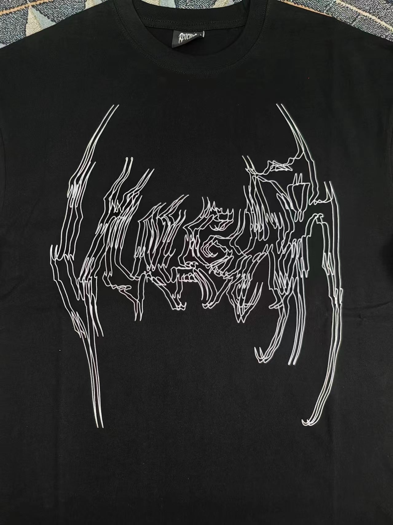 Revenge 24SS God’s Eye Puffy Print Short-Sleeve T-Shirt