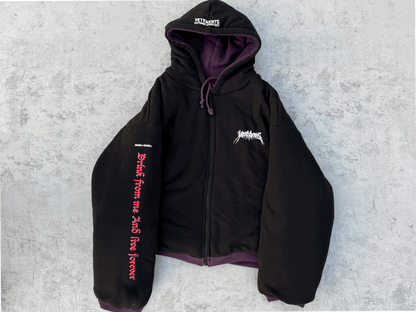 Revised Vetements 16FW TFD & Gun Club Reversible Bomber Jacket 