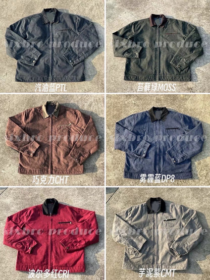 J97 Detroit Jacket - Vintage Canvas J22 Cleanfit Cotton Coat -  
