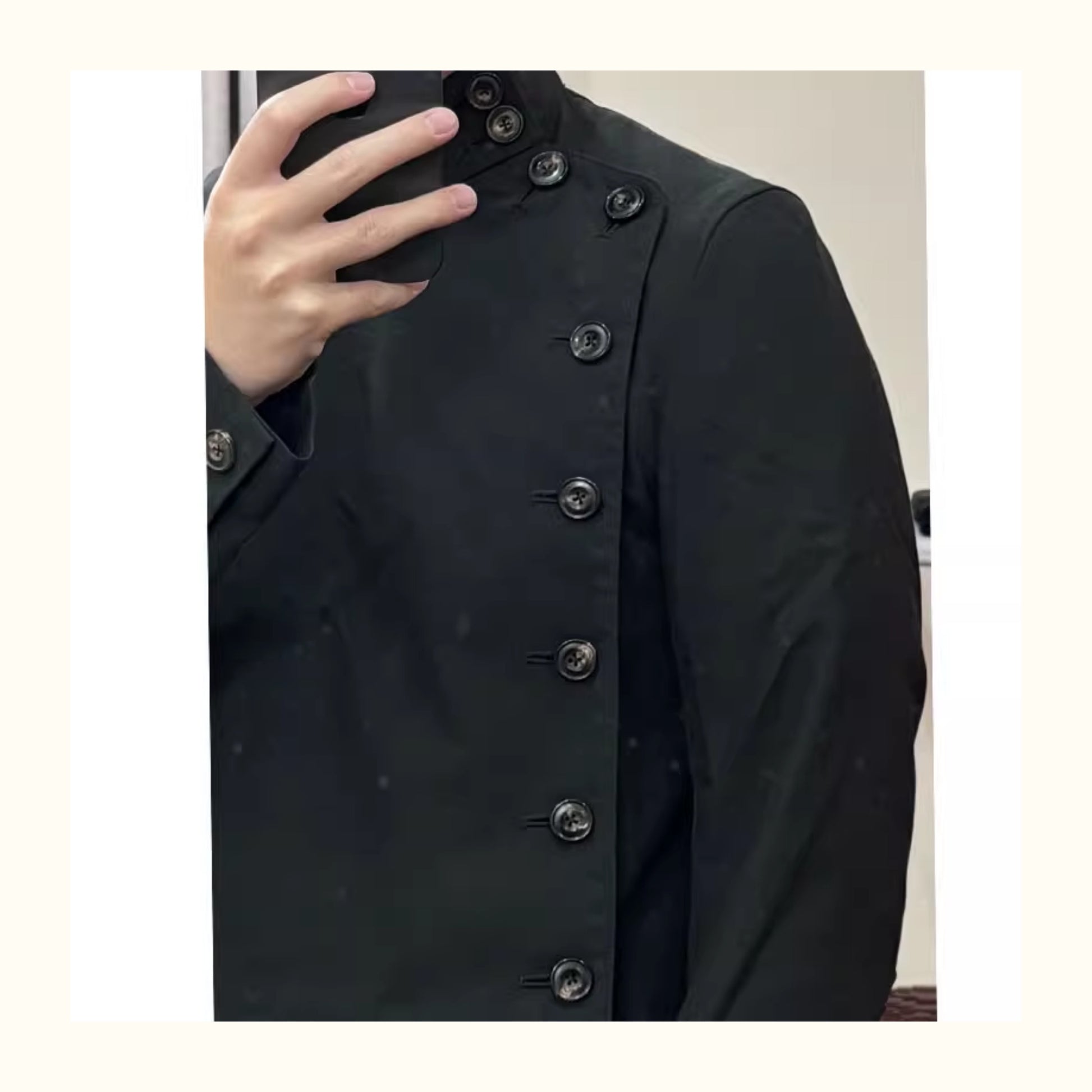 Takahiro Miyashita Number (N)ine 17SS Tailored Button Fencing Jacket
