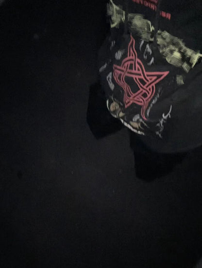 Vetements Adone Hardcore Embroidered Patch Hoodie Heavyweight Playboi - Size avaliable S M L