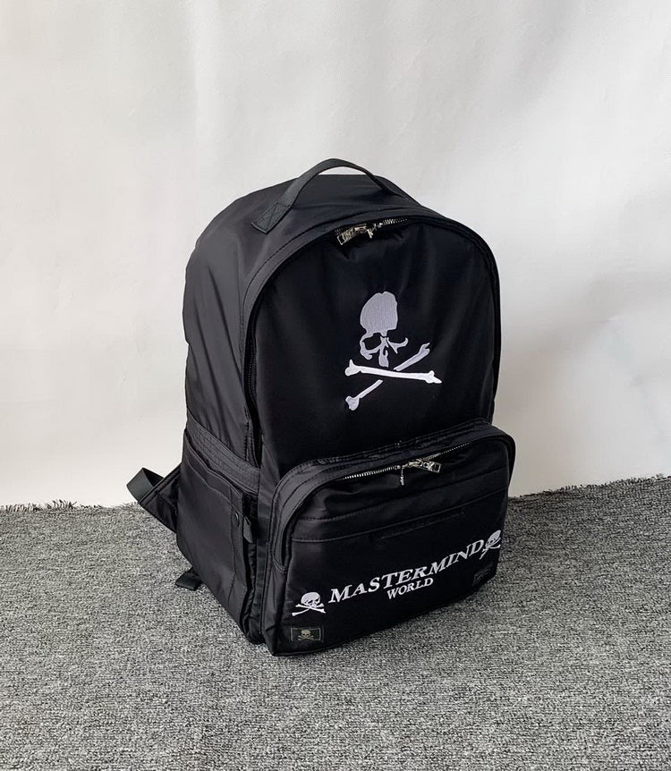 MMJ Mastermind Japan Backpack Black Soul Edition Travel Laptops Bags - Black