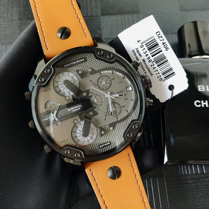 Diesel DZ7395 Chameleon Large Dial Quartz Chronograph Watch Polarized Men Watch - Order with colors