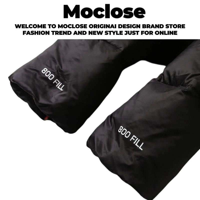 STUSSY 23FW Micro Ripstop Down Parka Black Pink Solid Color Zip Hooded Down Jackets