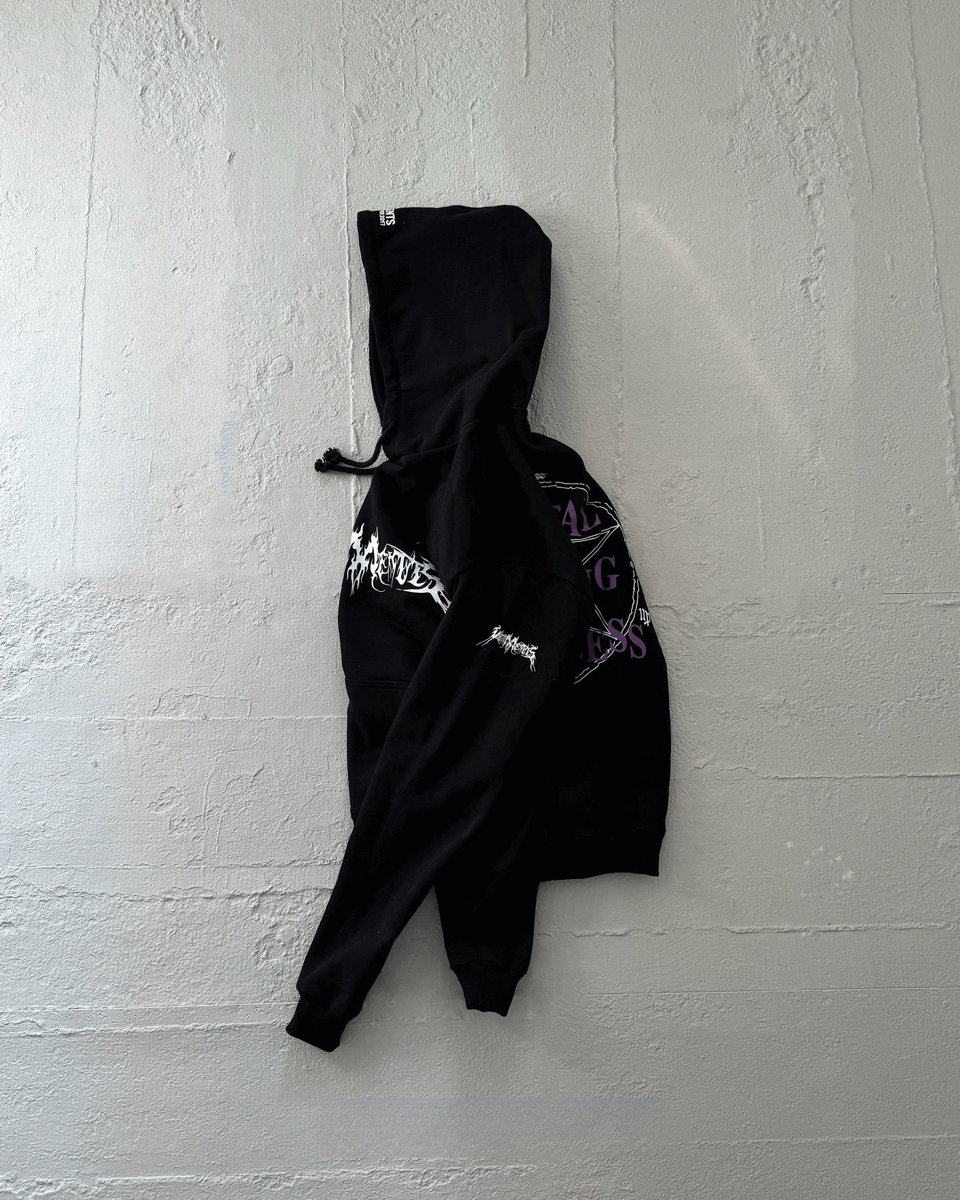 Vetements Homme 17FW Total Fucking Darkness OG Archive Pentagram Hoodie Carti