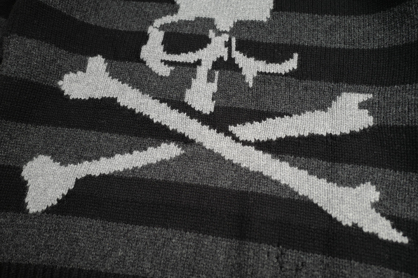 MASTERMIND JAPAN Skull Signature Knit — 100% Premium Australian Merino Wool