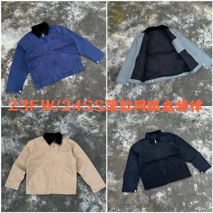 J97 Detroit Jacket - Vintage Canvas J22 Cleanfit Cotton Coat -  