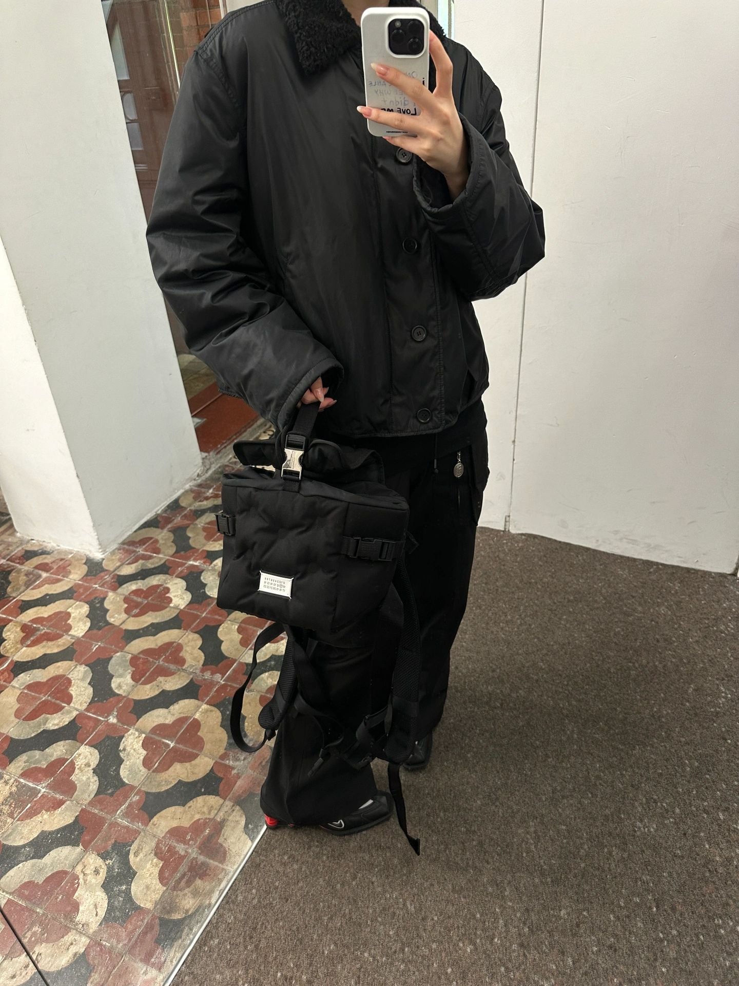 Our Legacy Plush Short Jacket Outerwear Faux Fur Collared Thickened