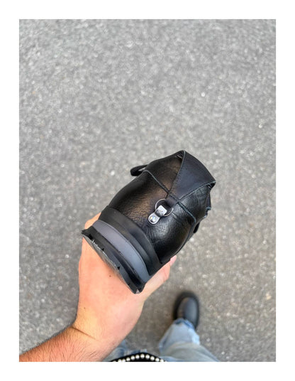 donclick Kiko Kostadinov AW24 Carved Brogue Shoes -Embroidered Workwear Derbies