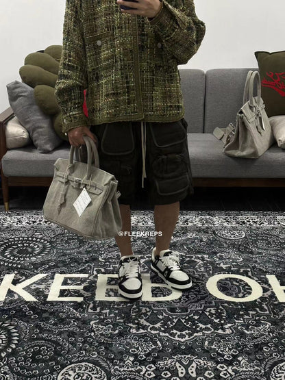 Remake Readymade Yuta Hosokawa Washed Canvas Birkin Bag - Large & Small Sizes