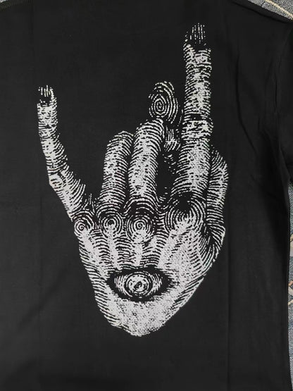 Revenge 24SS God’s Eye Puffy Print Short-Sleeve T-Shirt