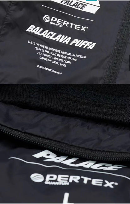 Palace 23FW Pertex Frost Balaclava Puffa Waterproof 3M Down Jacket