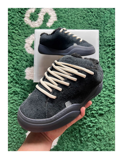 Revised ERL Wave Chunky Skate Sneaker - Pirate Black Vamps  