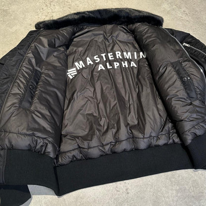 Mastermind Japan Patchwork Skull Bomber - Embroidered Varsity Baseball Jacket