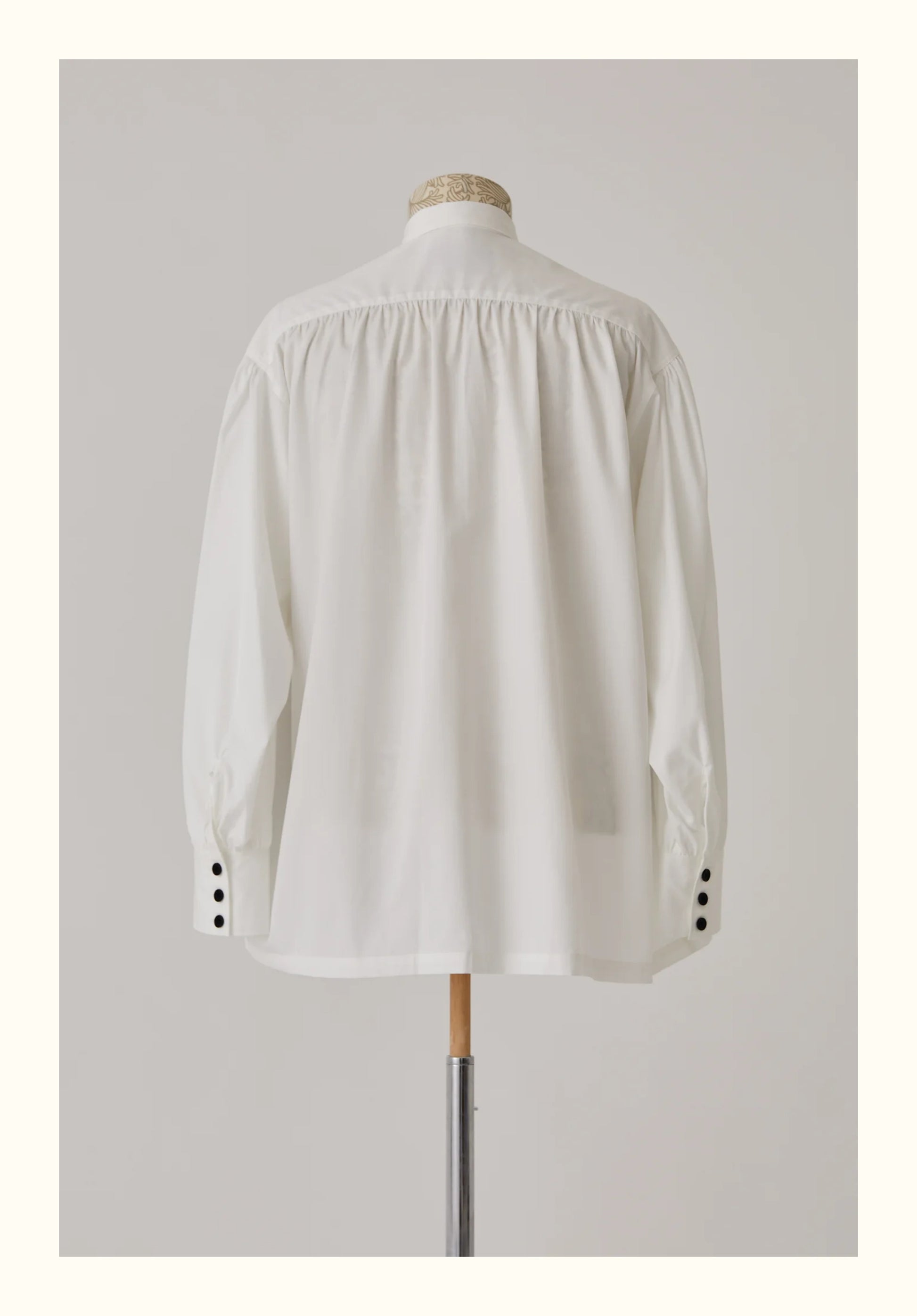 Nemeth 22SS All-Over Knot Print Shirt – Cotton Loose Fit Long Sleeve