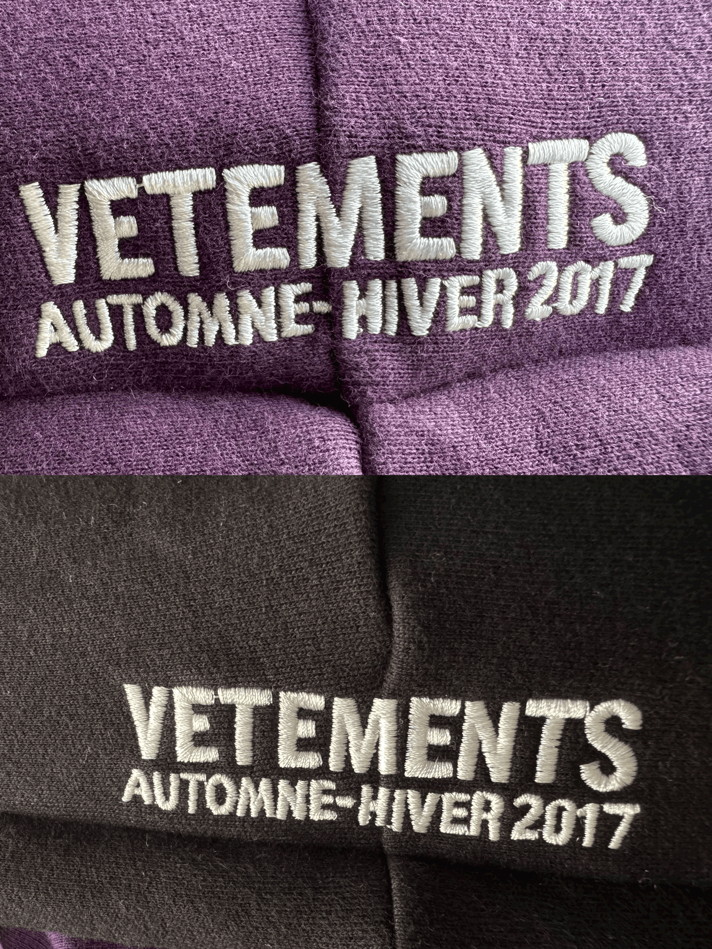 Revised Vetements 16FW TFD & Gun Club Reversible Bomber Jacket 