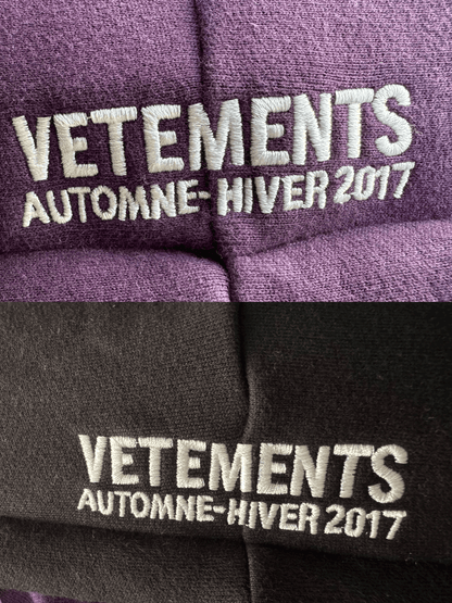 Revised Vetements 16FW TFD & Gun Club Reversible Bomber Jacket 