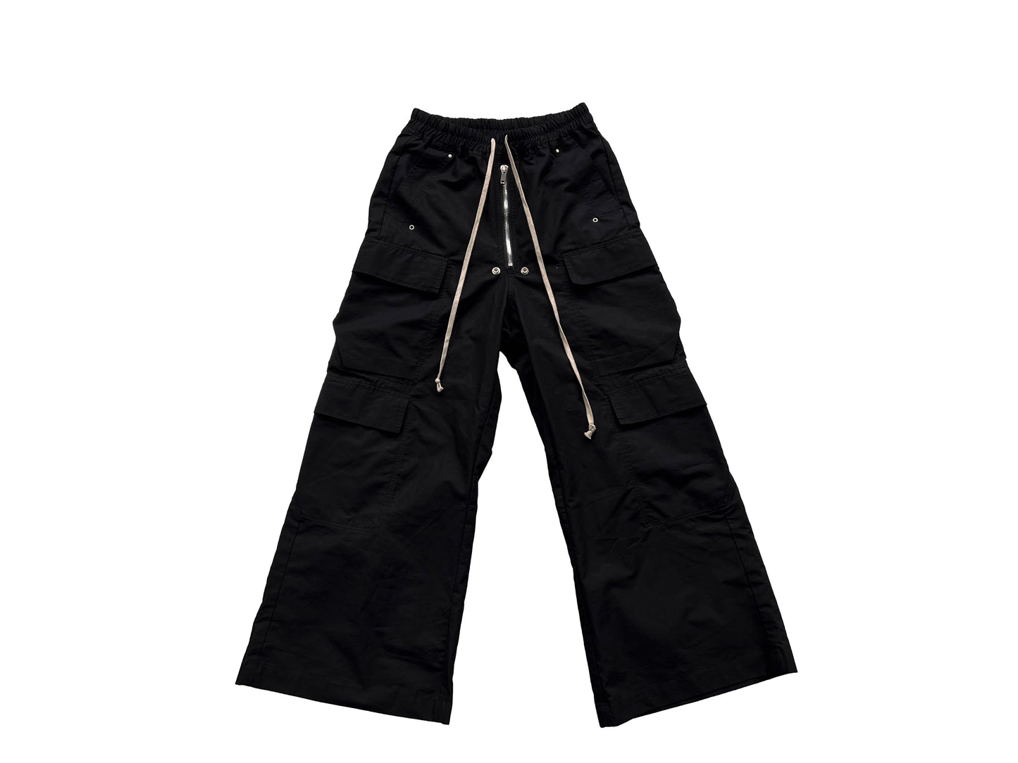 Jarvis Trousers Rick Owens acbt Woodcut Wide-leg Work Pants Flared Trousers - Size S 46 M 48 L 50