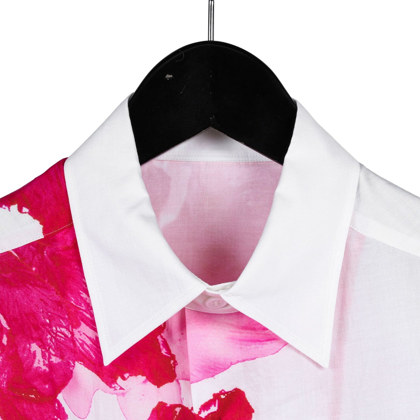 Yohji Yamamoto 24AW Runaway Edition 41 Red Floral Long-Sleeve Shirt