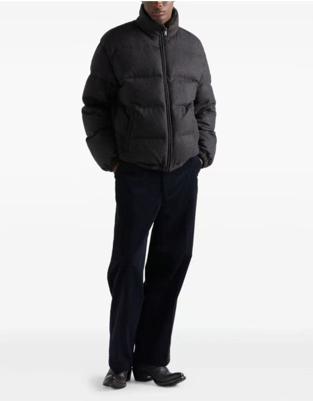 25FW Pra Cashmere Down Jacket - 90% White Goose Down | Old Money Luxury