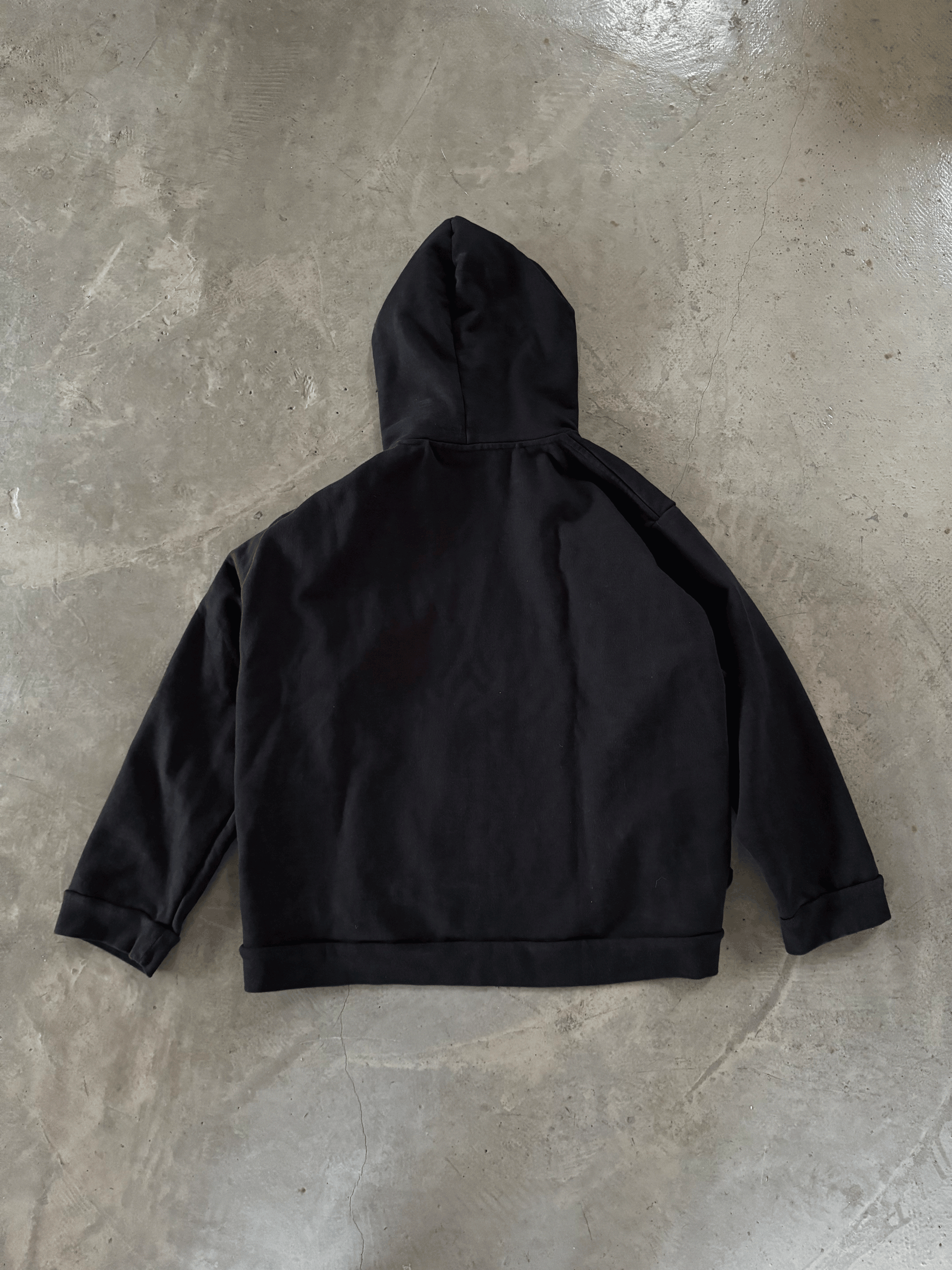 (1600g) VET 2016 AW Metal Hoodie – OG Oversized Kanye Edition Pullover
