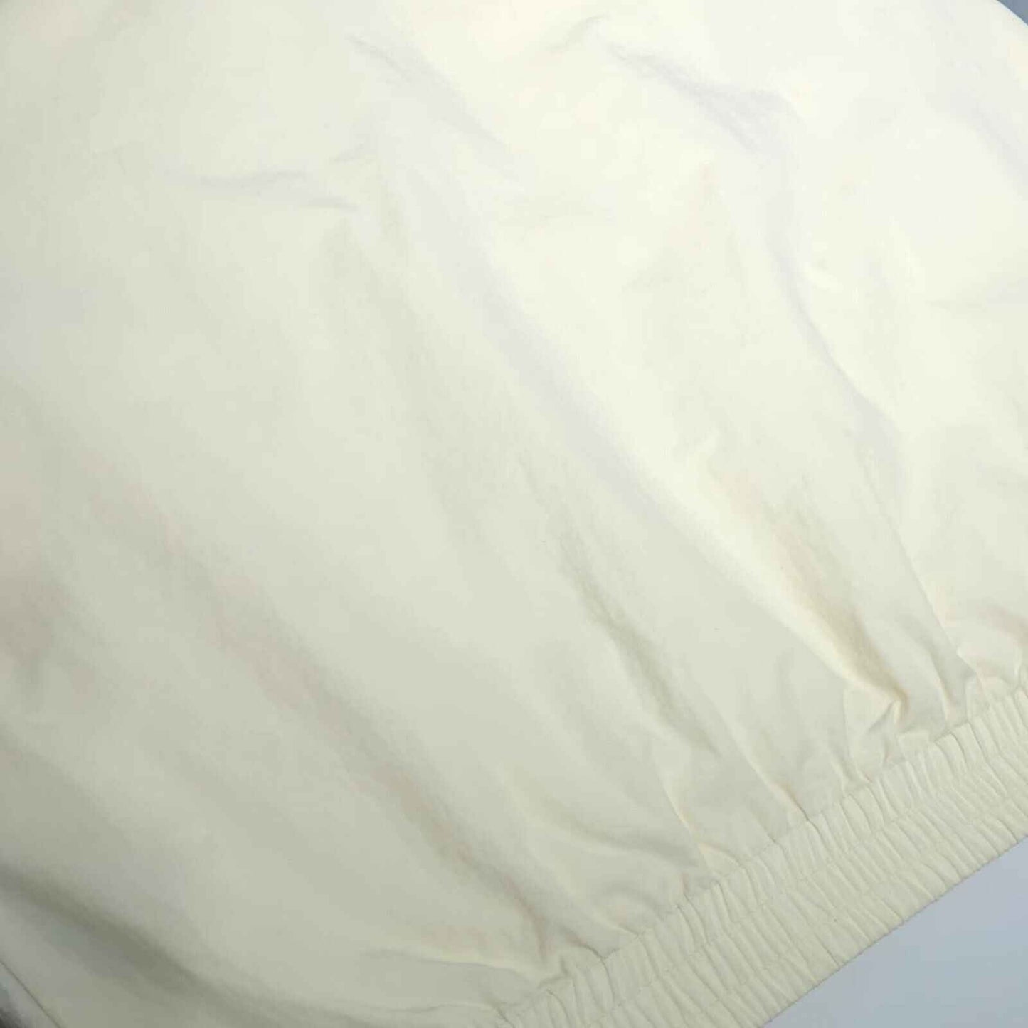 WE11DONE WHITE Color Block Casual Streetwear Retro Sport Jacket Windbreaker Coat