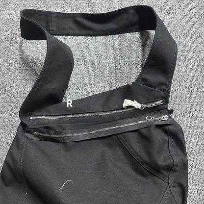 donclick Kiko Kostadinov 24SS Crossbody Bag – New Canvas Zip Shoulder Bag Unisex