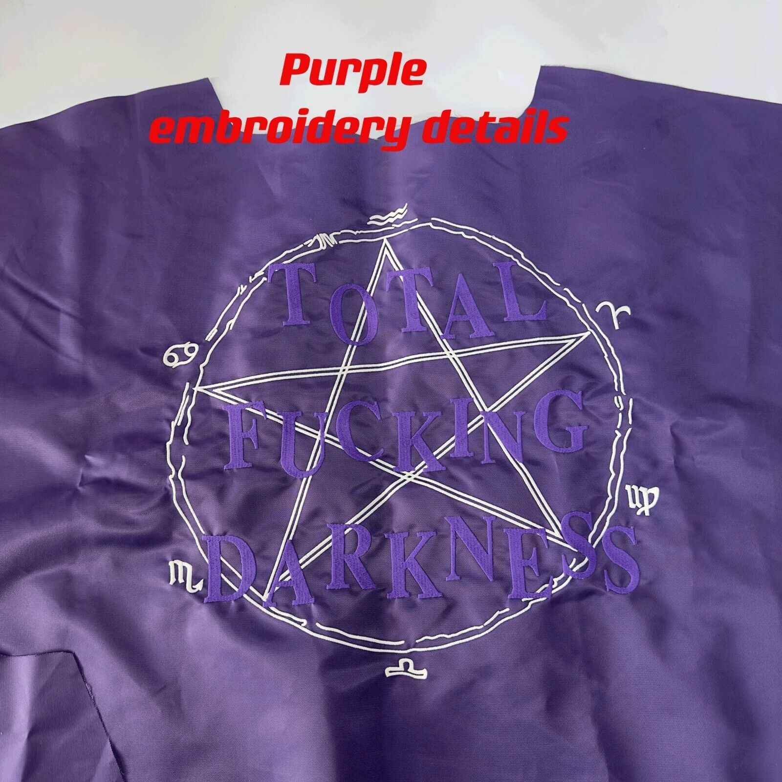 Revised Vetements Pentagram Bomber - Cropped Hooded Jacket  