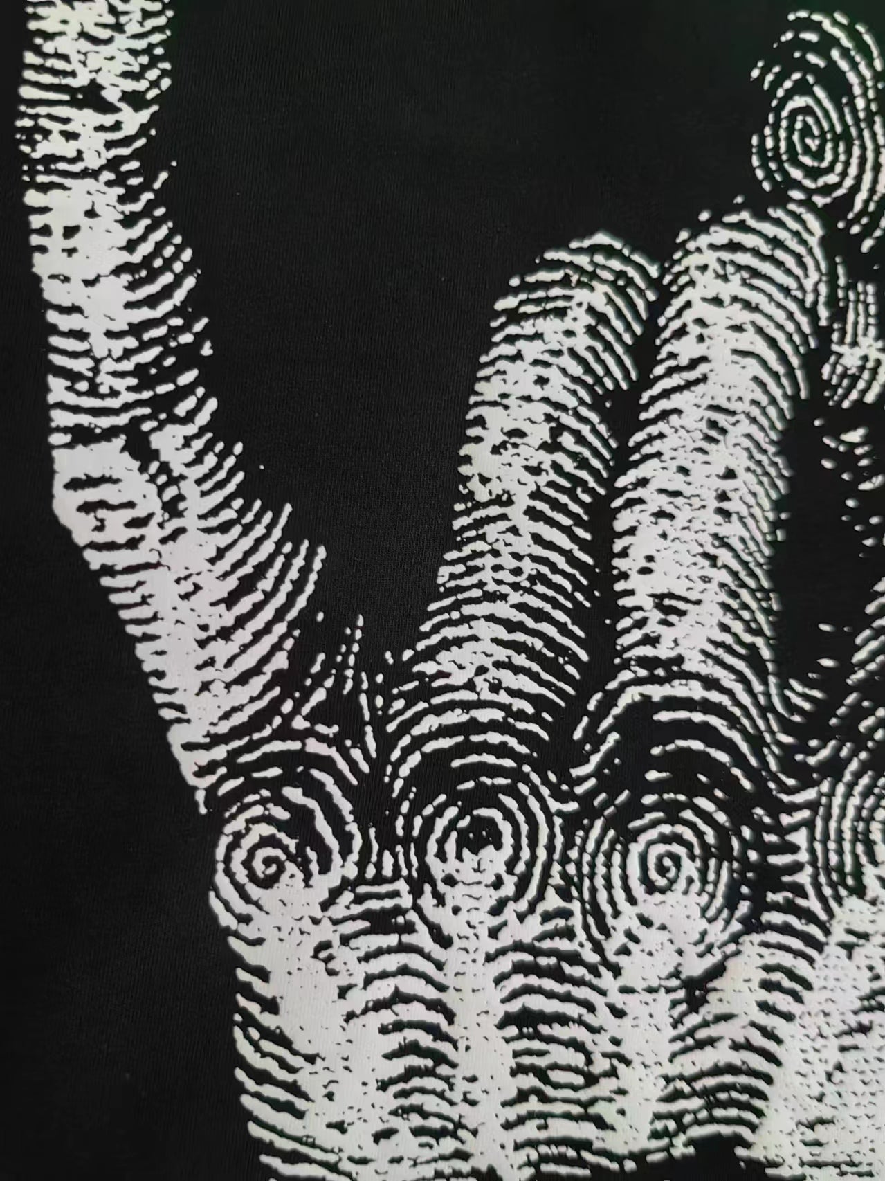Revenge 24SS God’s Eye Puffy Print Short-Sleeve T-Shirt