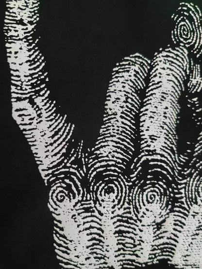 Revenge 24SS God’s Eye Puffy Print Short-Sleeve T-Shirt