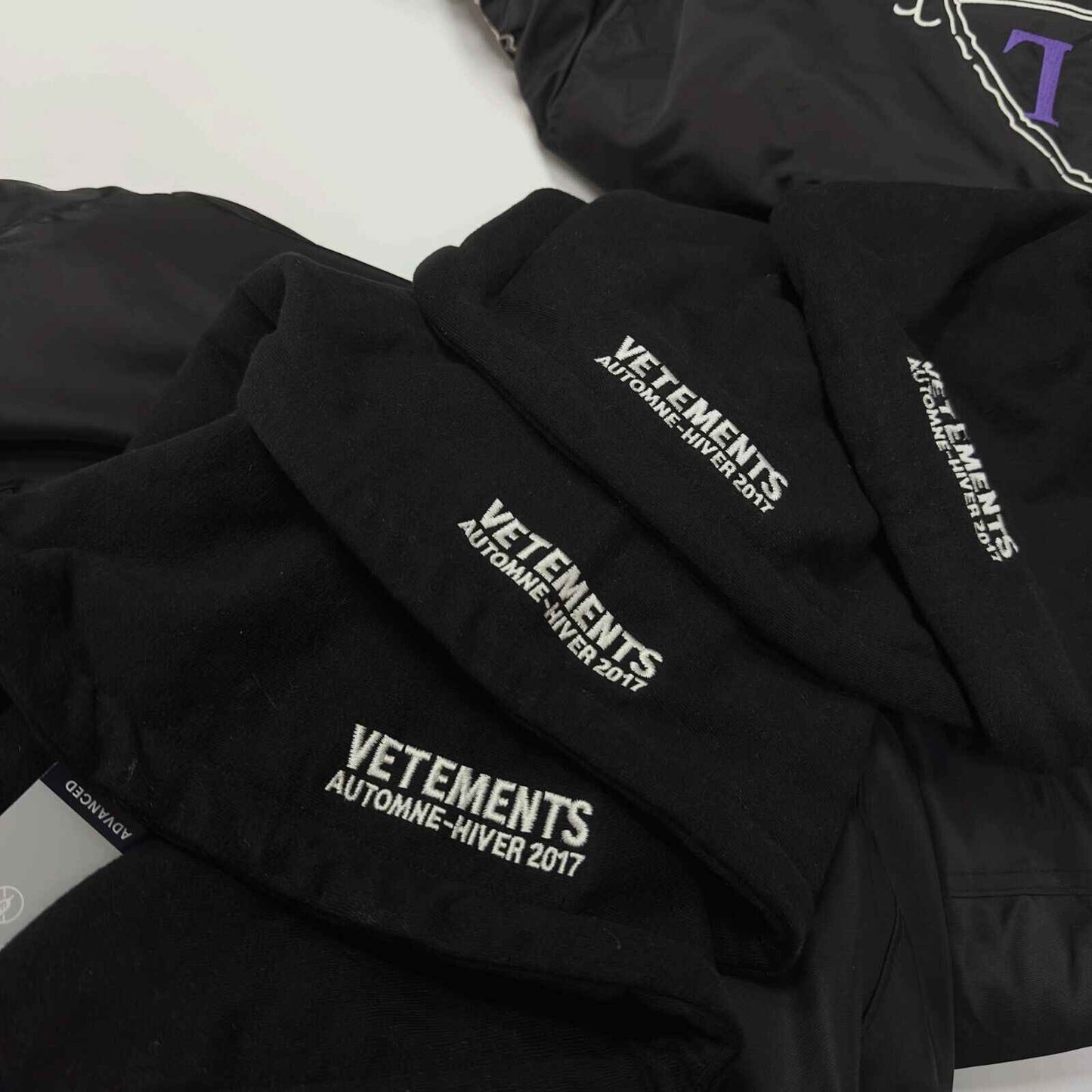 Revised Vetements Pentagram Bomber - Cropped Hooded Jacket  