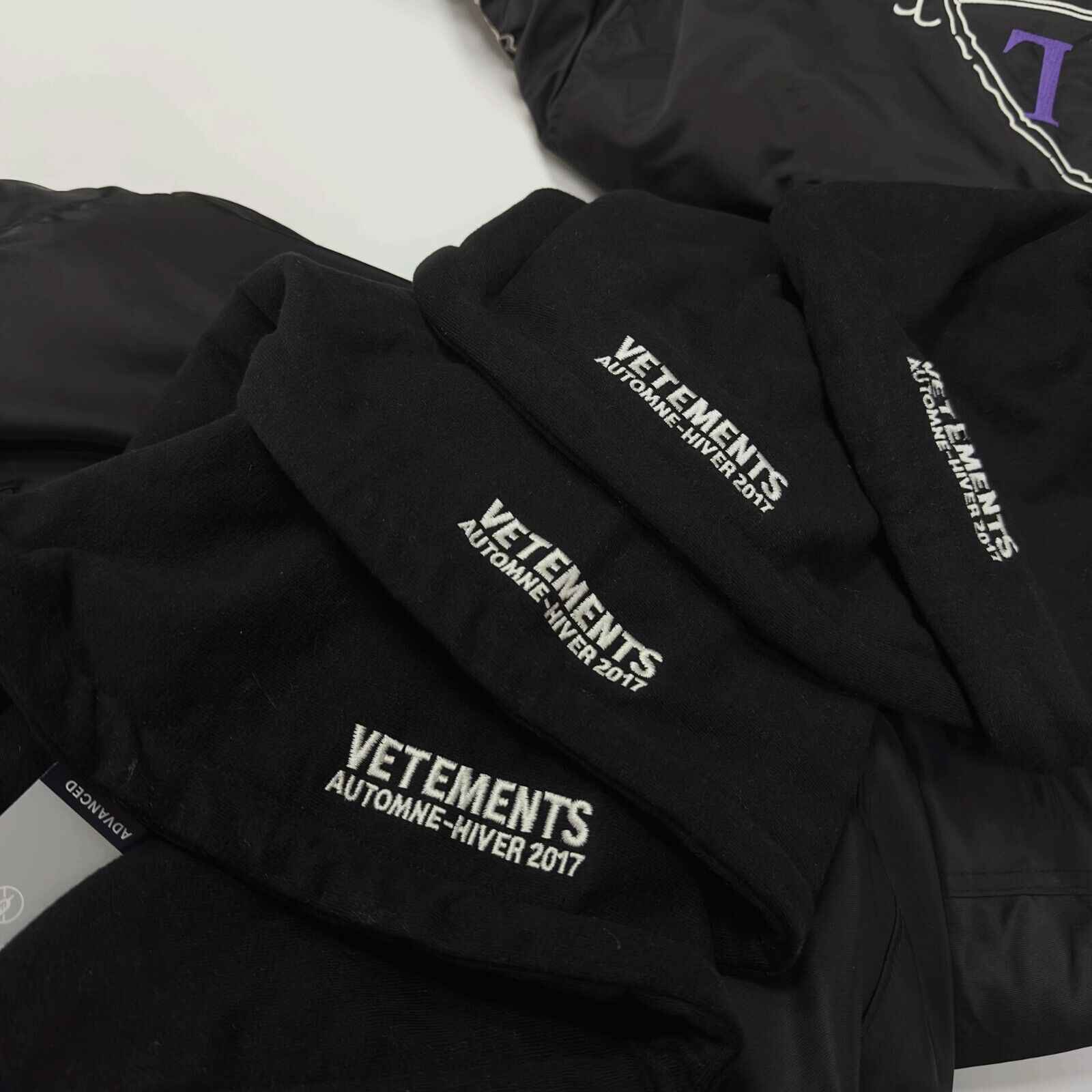 Revised Vetements Pentagram Bomber - Cropped Hooded Jacket  