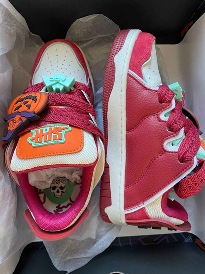 ADC Da Vinci Halloween Series/Pumpkin Accessories Original Unisex Sneaker Shoes - Size avaliable 35~45